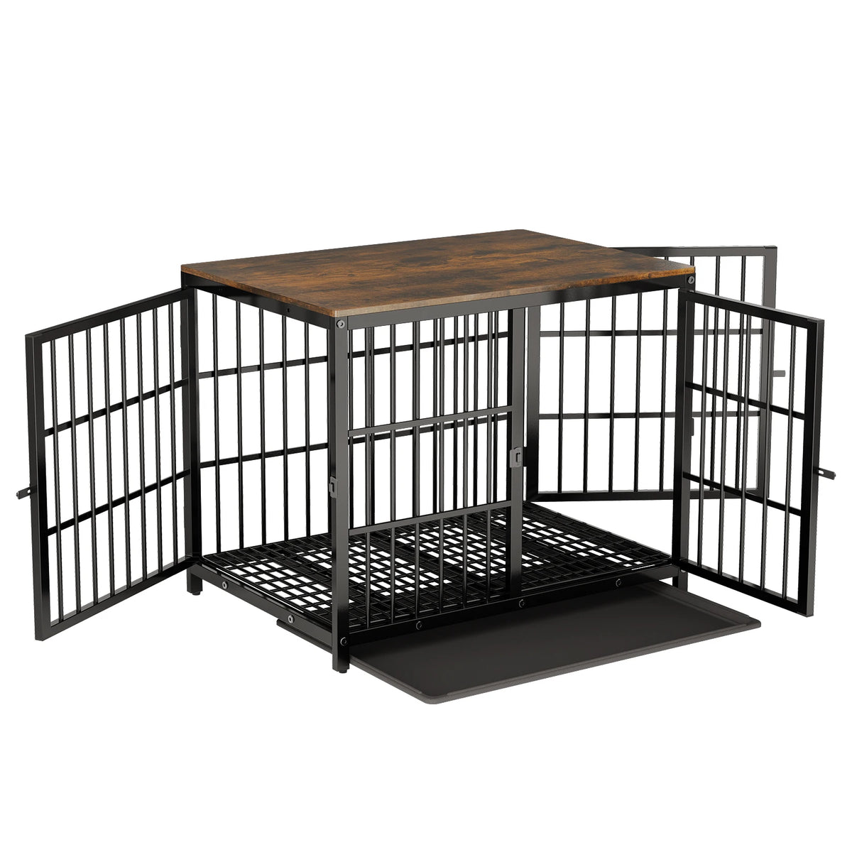 Pet Cage Black