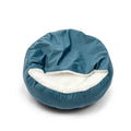 Pet Bed Plush Dark Blue Small