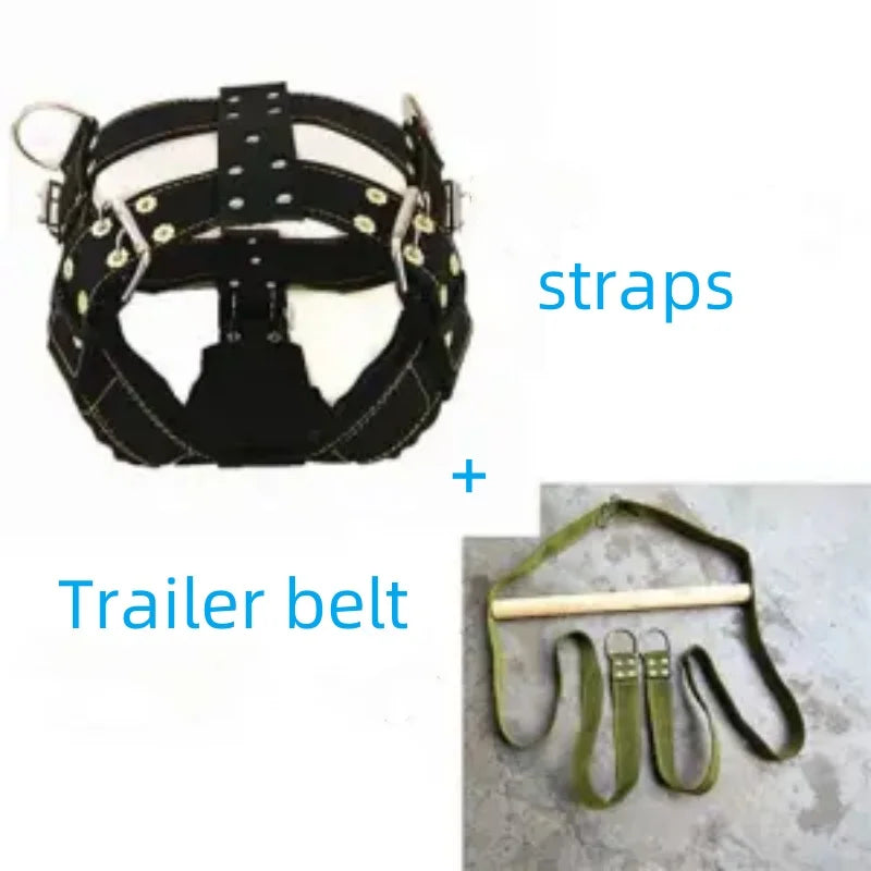 Dog Harness with Handle and Lead Adjustable Control Vest Durable Design also for pulling a slede