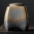 Pet Urn Ceramic Memorial Bronze