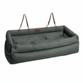 Pet Car Seat Luxury Dark Grey
