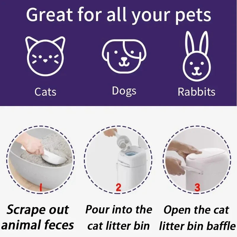 Pet Litter Bags Blue