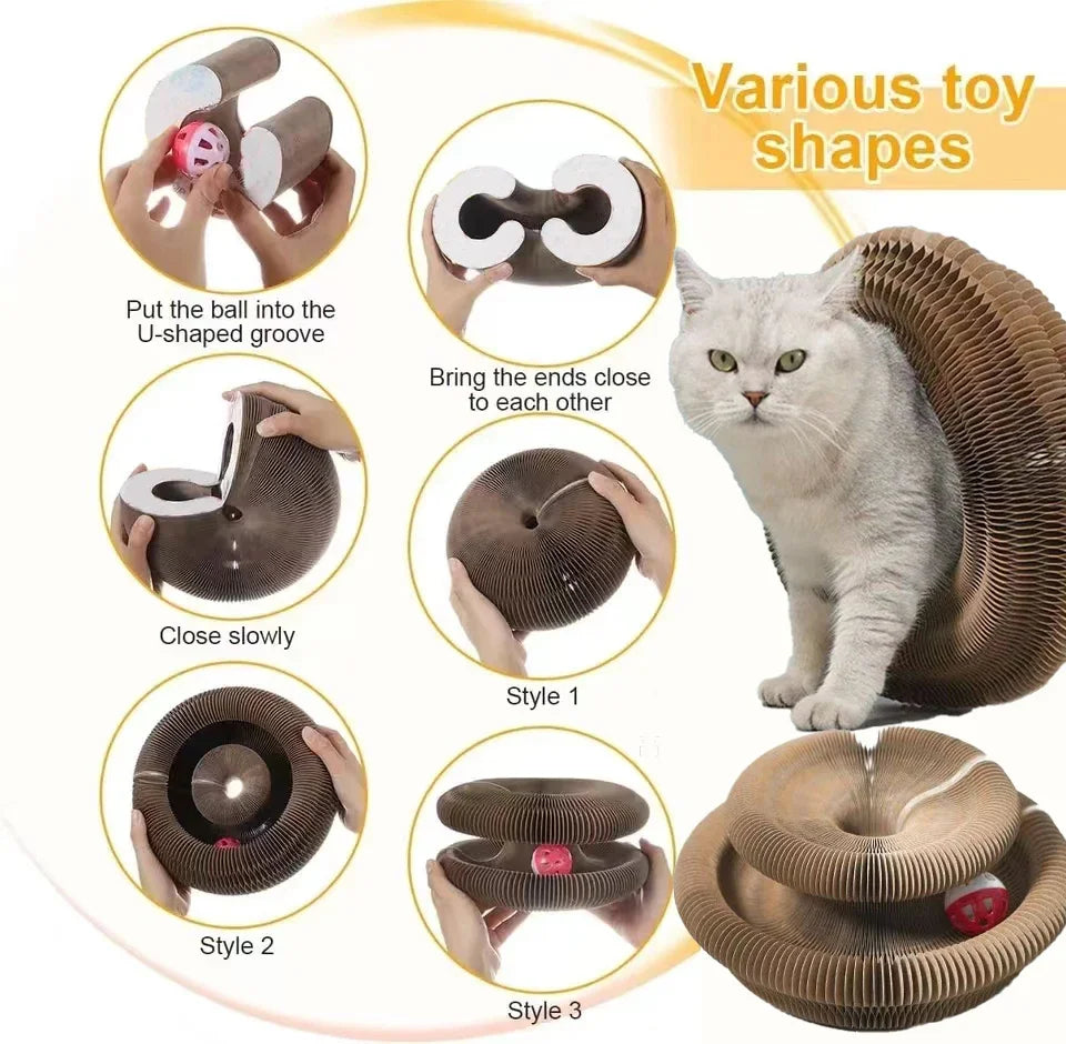Pet Cat Scratcher Interactive Ball