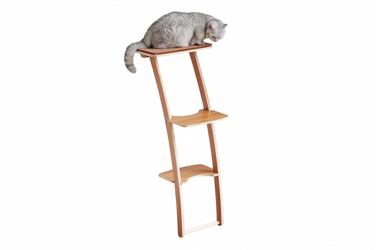 Pet Cat Tree Wooden 120cm