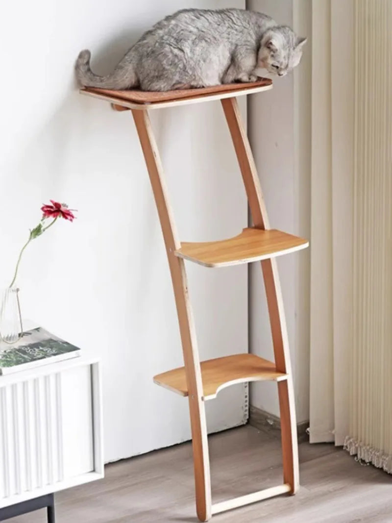 Pet Cat Tree Wooden 120cm