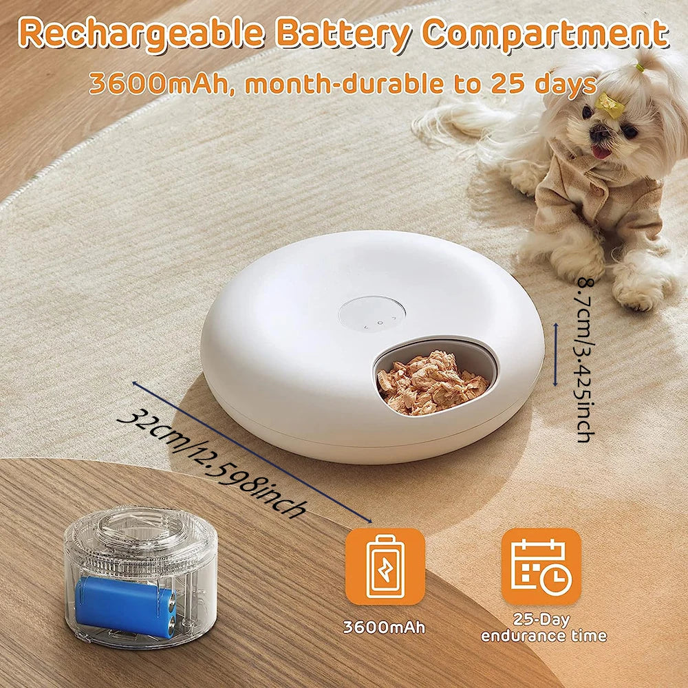 Pet Feeder Automatic WiFi Portion Control