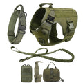 Pet Harness Green Medium