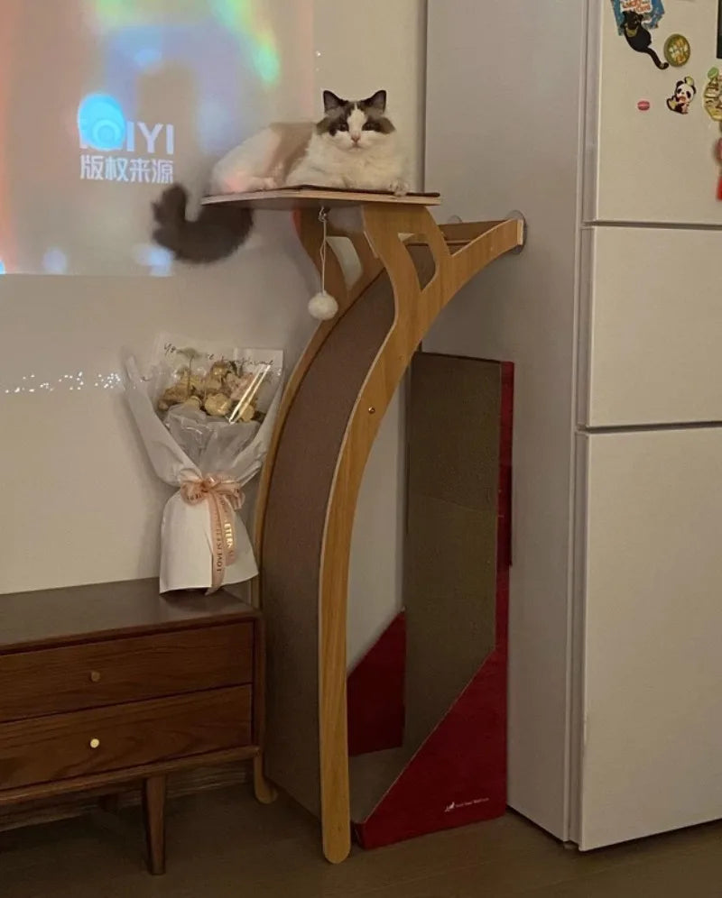Pet Cat Tree Wooden 120cm
