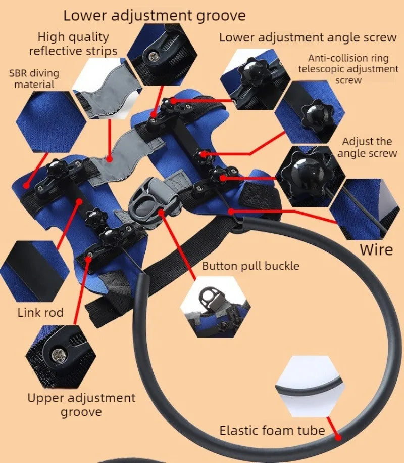 Pet Harness Blue