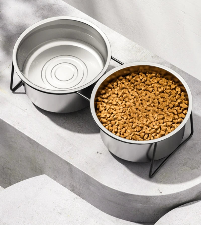 Pet Feeder Stainless Steel Large