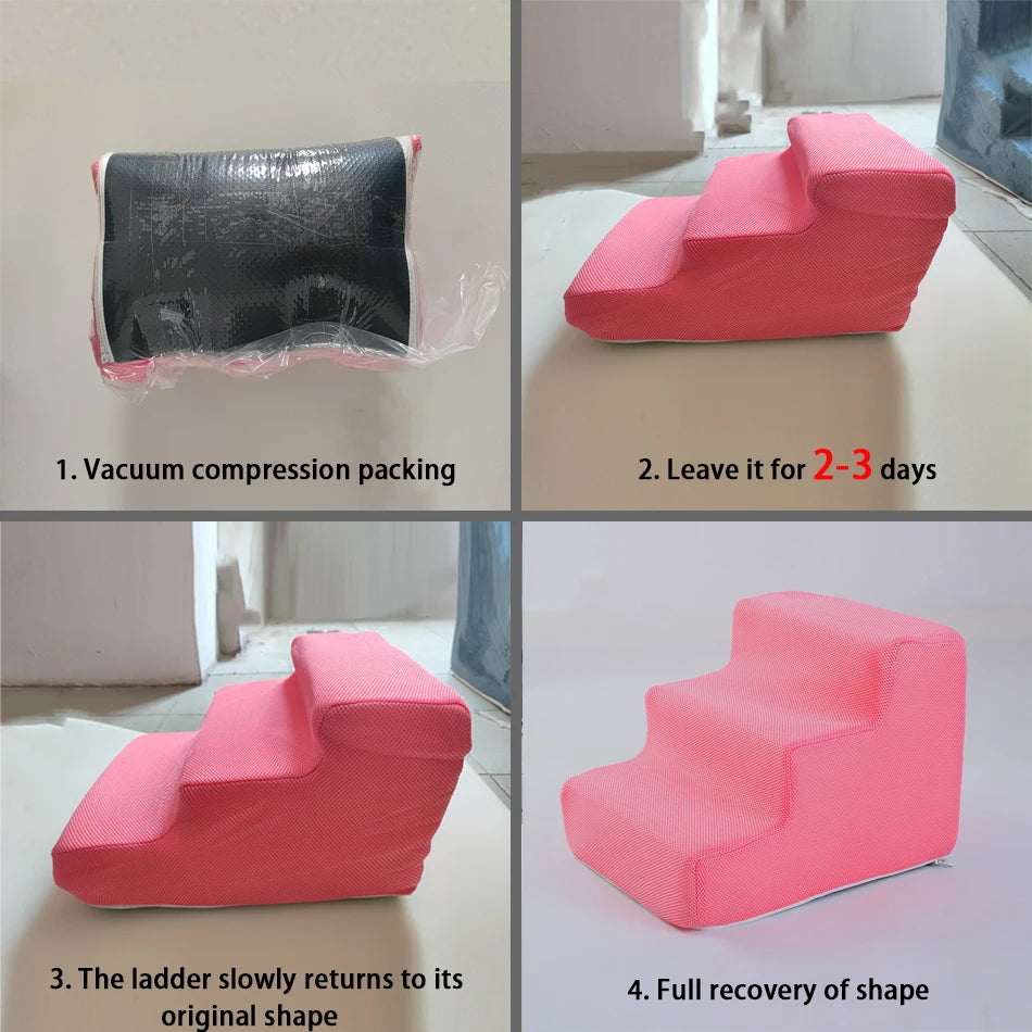 Pet Stairs Dark Grey