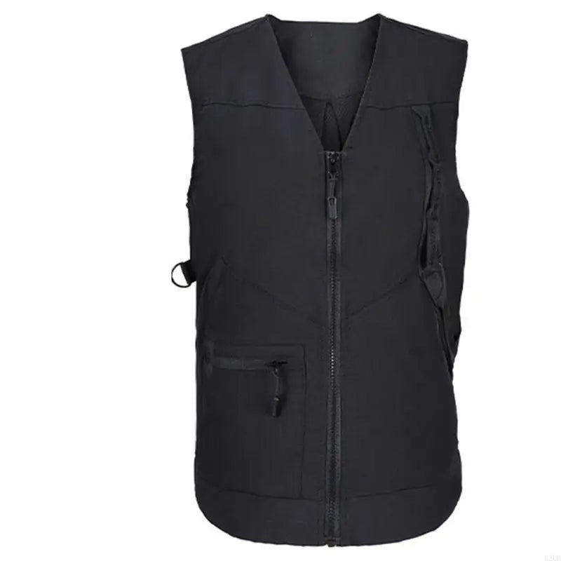 Dog Training Vest Professional Work Vest with Functional Storage for Dog Trainers colour Black