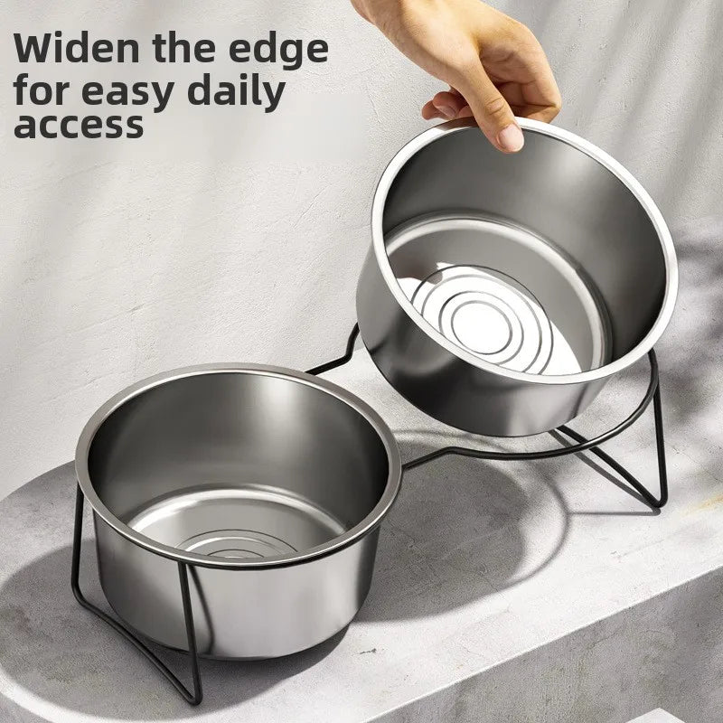 Pet Feeder Stainless Steel Large
