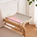 Pet Hammock Wooden Pink